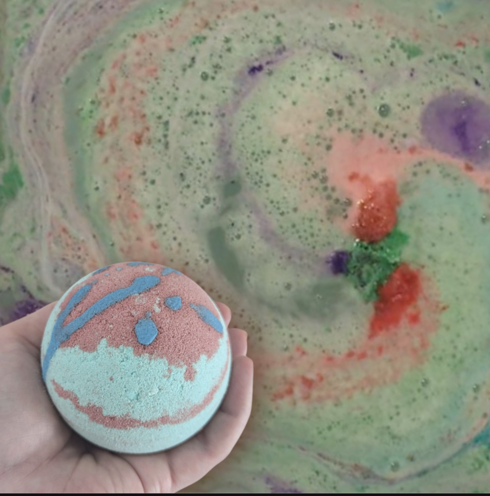 Colour Splash Bath Bombs