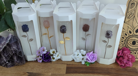 Everlasting Crystal Roses